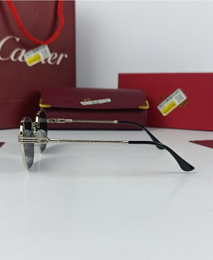 Cater Sunglasses Retro Silver CRT47