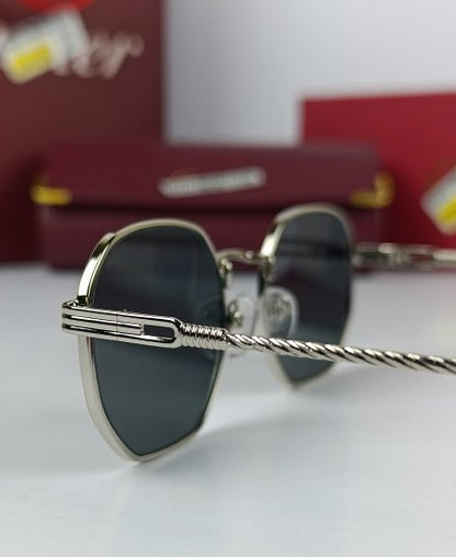 Cater Sunglasses Retro Silver CRT47
