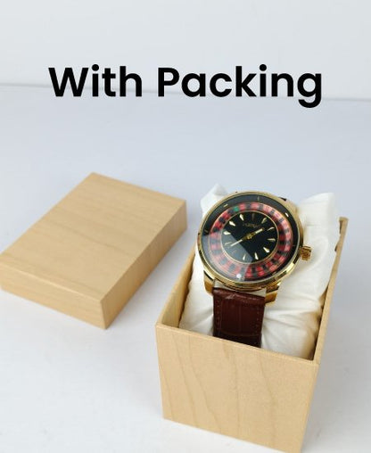 Casino Golden Brown Watch