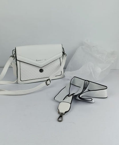 Charles and Keith Handbags White