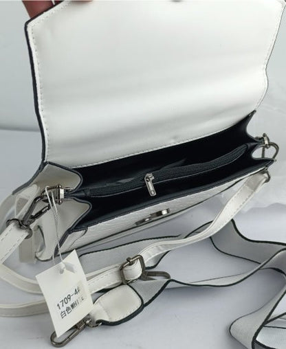 Charles and Keith Handbags White