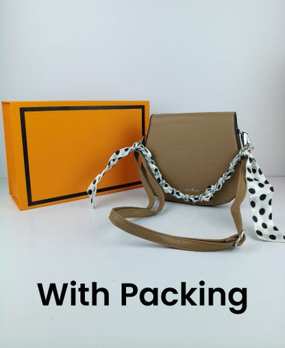 Charles and Keith Khaki Handbag