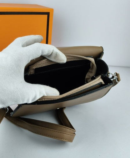 Charles and Keith Khaki Handbag