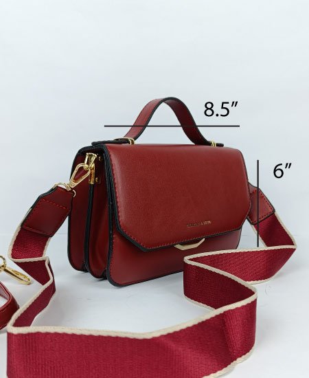 Charles and Keith Red Handbags
