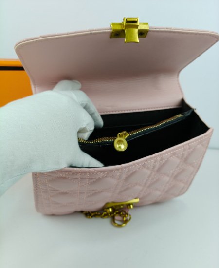 DIOR Coffee Pink Handbag