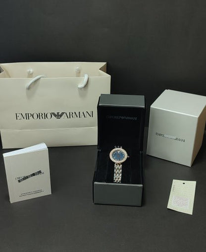 Emporio Armani Women Watch Black AR11355 Two Tune