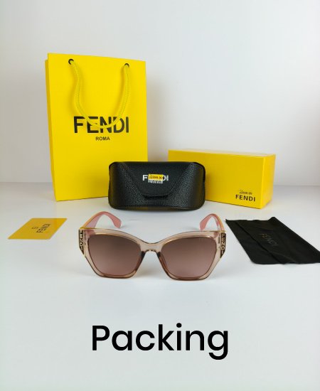 Fendi Pink Cat Eye Sunglasses