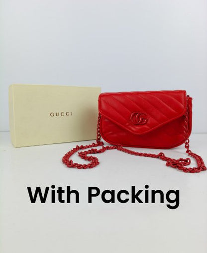 GUCCI Mini Red Handbag