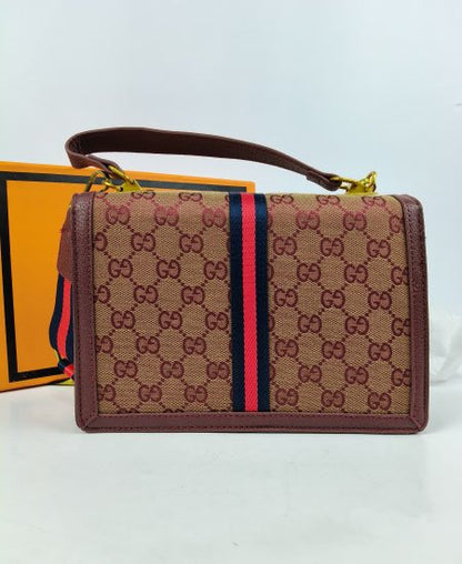 GUCCI Wine Red Handbag
