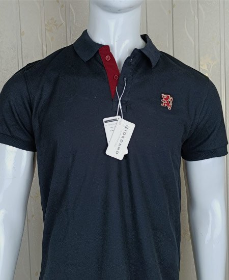 Giordano Black Polo Shirt