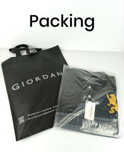 Giordano Polo Shirt Black