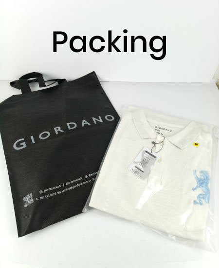 Giordano Polo Shirts White