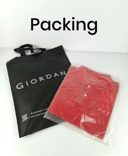 Giordano Polo Shirt Red