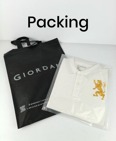 Giordano Polo Shirt White