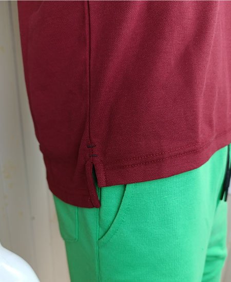 Giordano Polo Shirt Mehroon Small Logo
