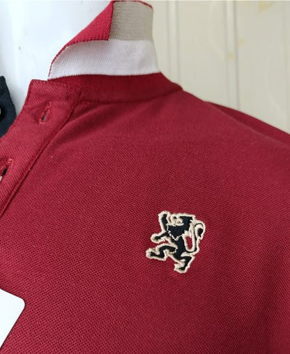 Giordano Polo Shirt Mehroon Small Logo