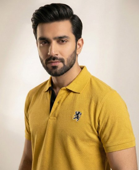 Giordano Polo Shirt Mustard 1.2