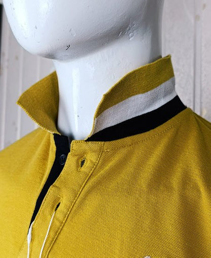Giordano Polo Shirt Mustard 1.2