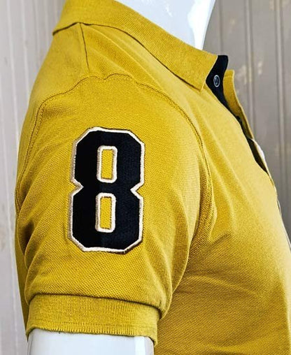 Giordano Polo Shirt Mustard 1.2