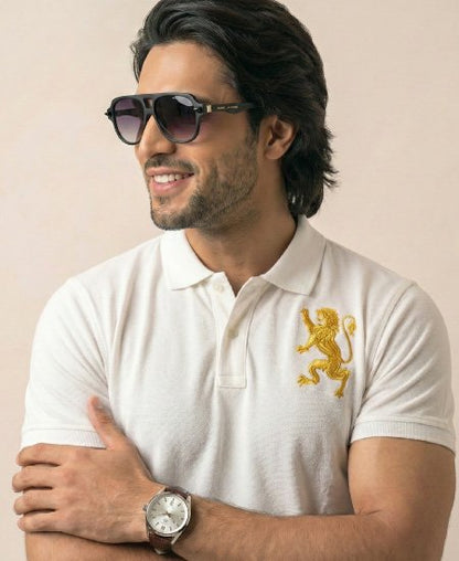 Giordano Polo Shirt White