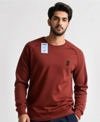 Giordano Red Oxide Sweatshirt 3D Logo