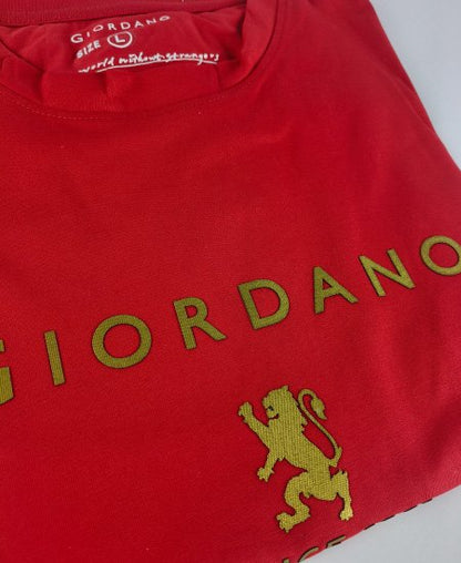 Giordano Red T-Shirts