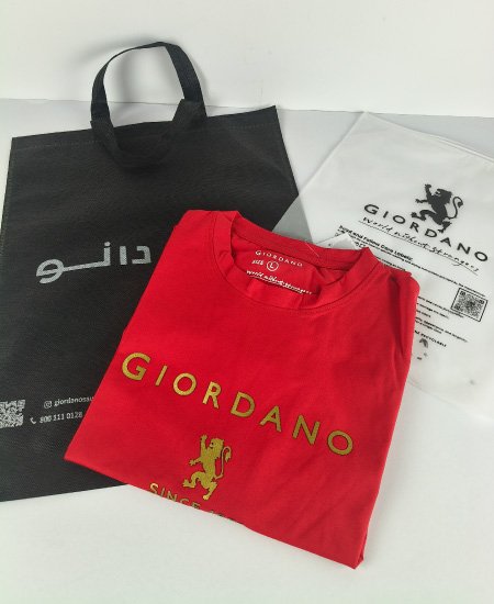 Giordano Red T-Shirts