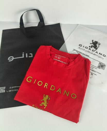 Giordano Red T-Shirts