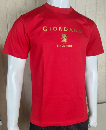 Giordano Red T-Shirts