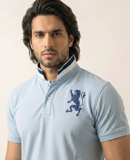 Giordano Polo Shirt Sky Blue