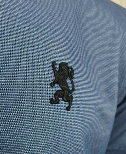 Giordano T-Shirts Blue jacquard