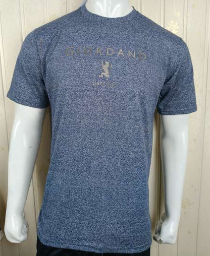 Giordano T-Shirts Gray Night