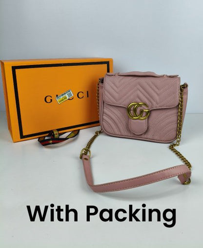 Gucci Handbag Pink Heart