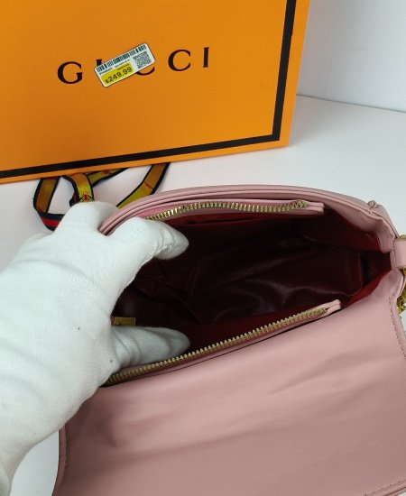 Gucci Handbag Pink Heart