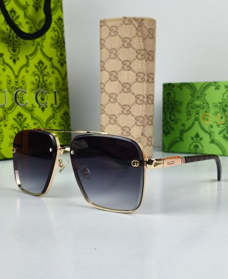 Gucci Sunglasses Golden Black