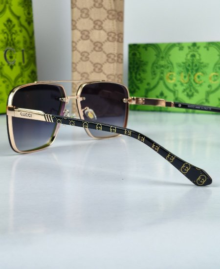 Gucci Sunglasses Golden Black