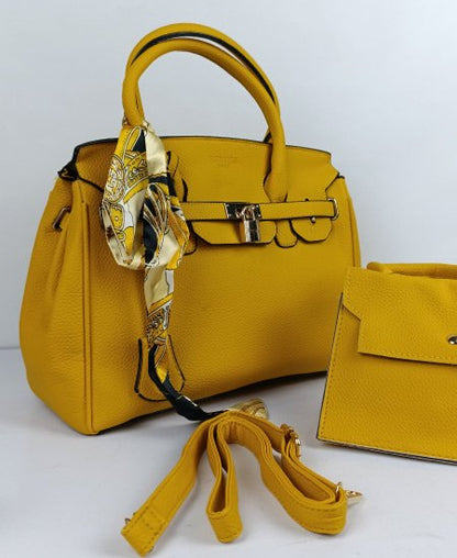 Hermes Birkin Handbag Mustard