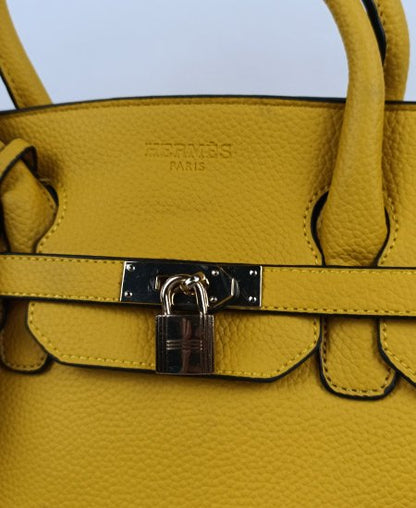 Hermes Birkin Handbag Mustard