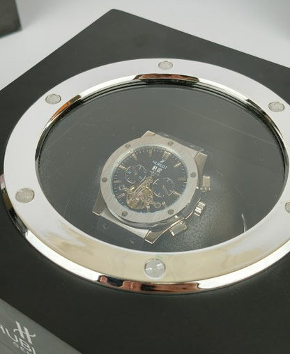 Hublot Watch Black Fusion Skeleton Calander