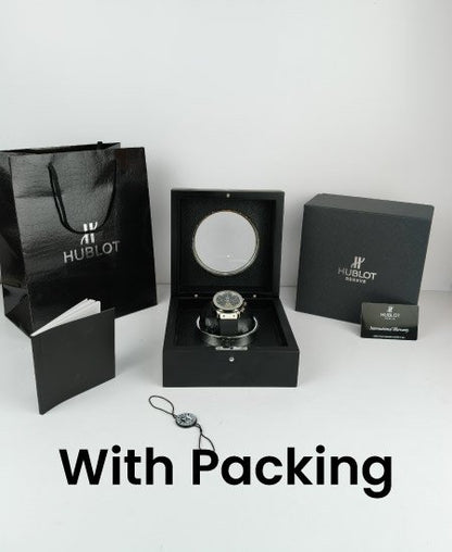 Hublot Watch Black Fusion Skeleton Calander