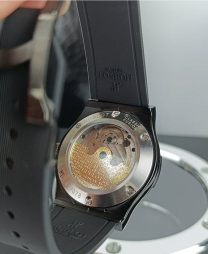 Hublot Watch fusion skeleton Black