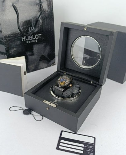 Hublot Watch fusion skeleton Black