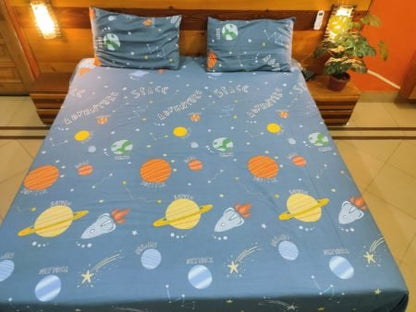 Kid's Rocket Bedsheet