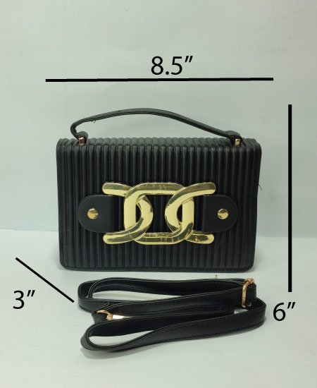 1.1 Jungle Tree Handbags Ladies Black