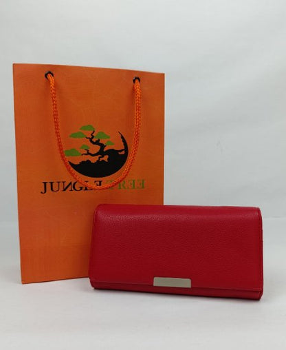 Jungle Tree Ladies Wallet Red