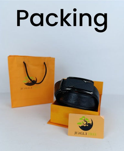 Jungle Tree Leather Auto lock Belt A-12