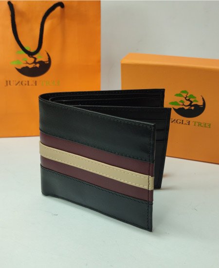 Jungle Tree Leather Wallet 001
