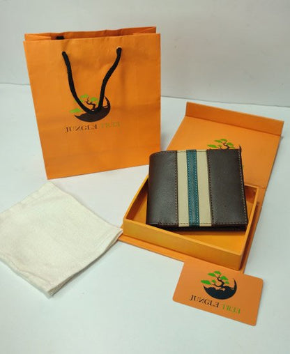 Jungle Tree Leather Wallet 002