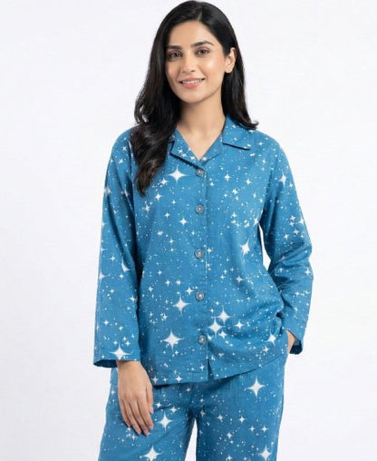 Jungle Tree Night Suit Galaxy Star