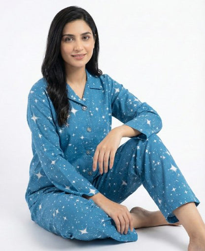 Jungle Tree Night Suit Galaxy Star